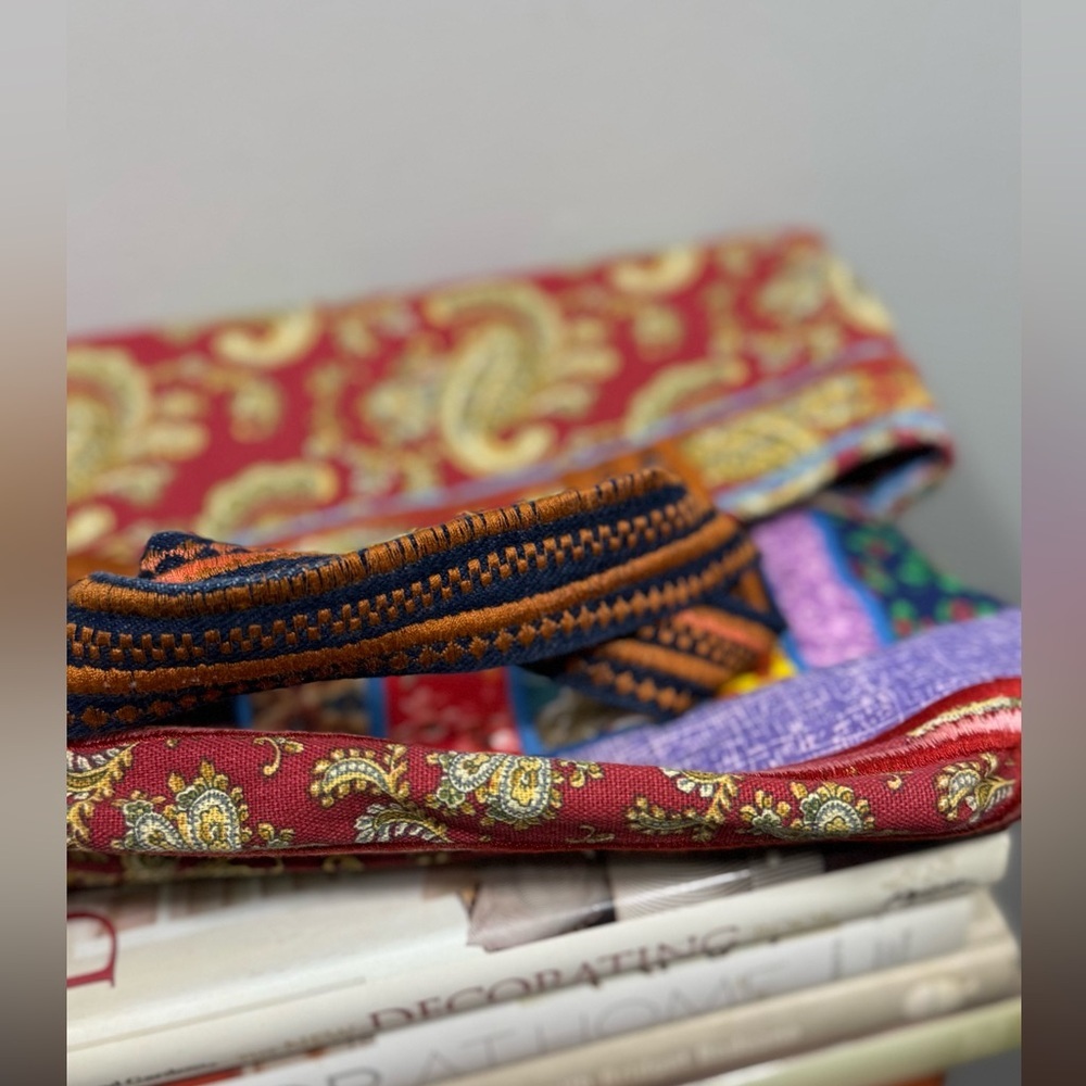 Handmade Patchwork Tote Bag - Multicolor - Picture 6 of 12